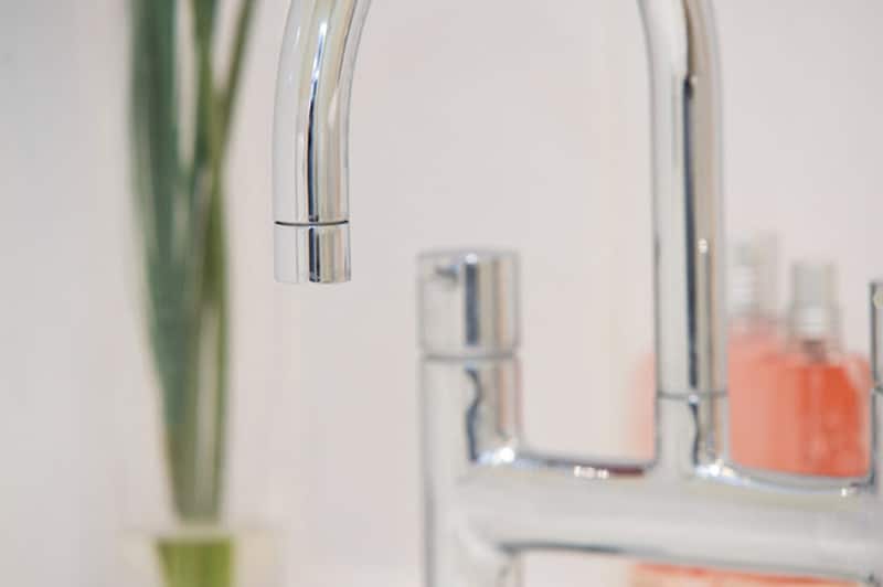 An accessible bathroom detail at Nettlestead